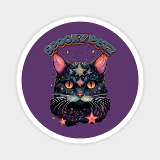 Spooky Petz- Witchy Kitty Magnet